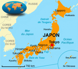 carte découverte japon